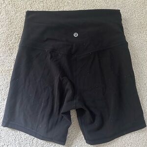 Size 6 Lululemon biker shorts